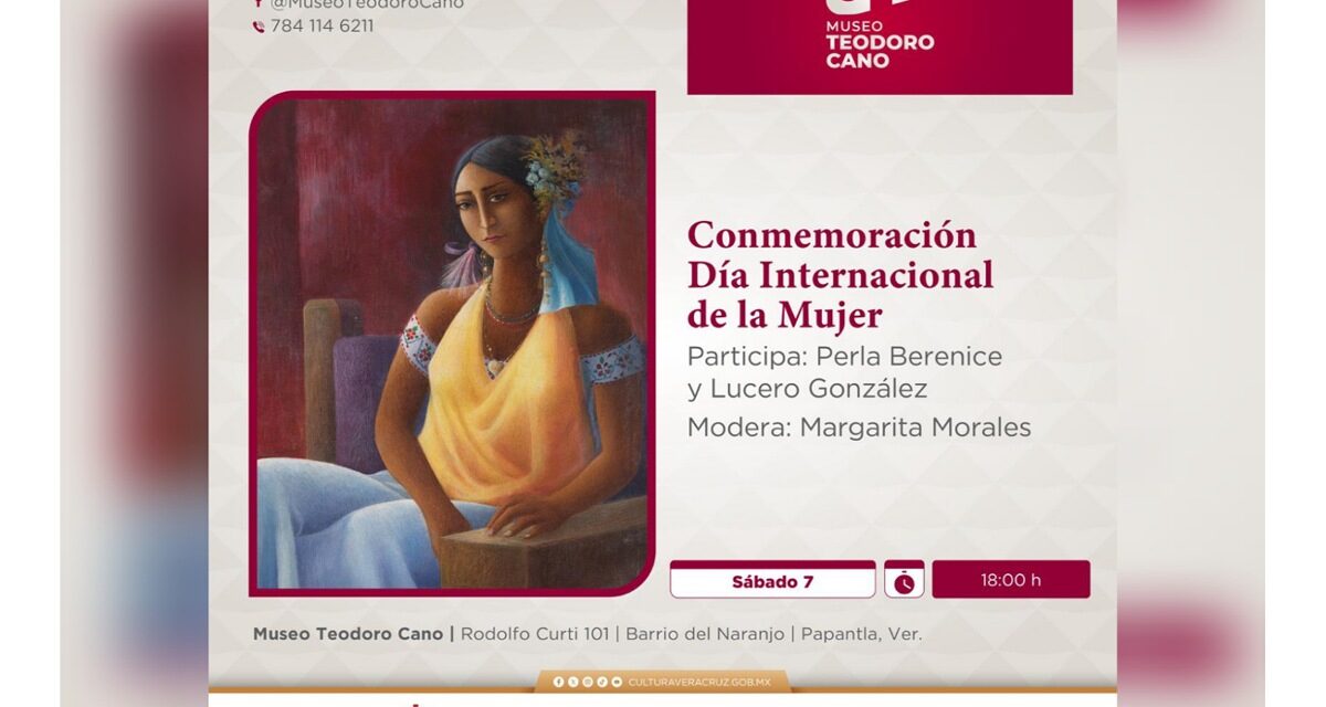 Invita la SECVER a conversatorio sobre el Día Internacional de la Mujer