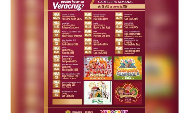 Veracruz está de moda con una semana de fiestas, música y gastronomía