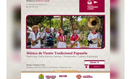 Invita SECVER a la presentación Música de Viento Tradicional Papantla