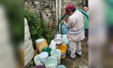 Restablecerán al 100% el servicio de agua en colonias del poniente tras detectar acumulación de aire en las líneas