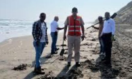 En ‘Semana Santa’ las playas veracruzanas estarán limpias tras derrame en el Golfo de México, afirma gobernadora Nahle