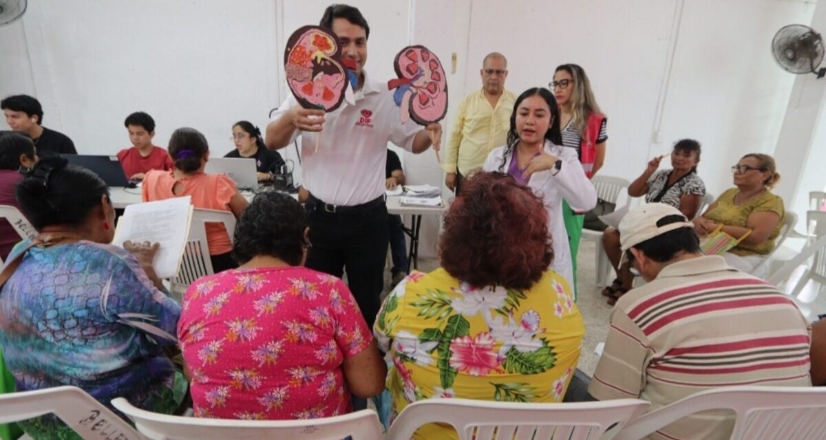 DIF Coatzacoalcos refuerza prevención de enfermedades renales en el Día Mundial del Riñón