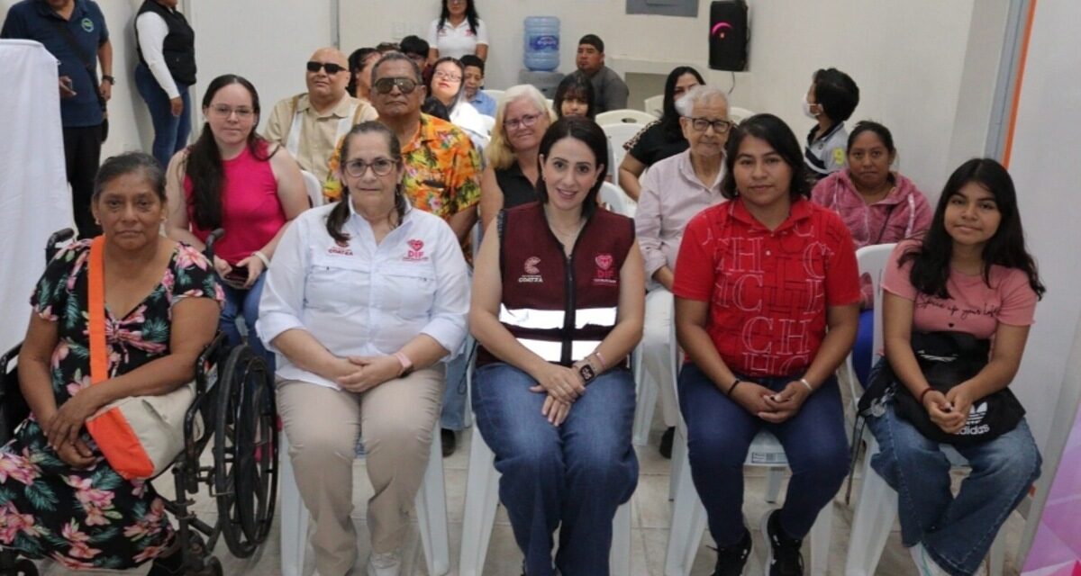 DIF Coatzacoalcos entrega a 14 personas su Credencial Nacional de Discapacidad y acceso a descuentos