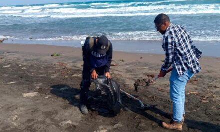 Manchas de hidrocarburo tras derrame llegan a Los Tuxtlas y Alvarado, se trabaja en limpieza