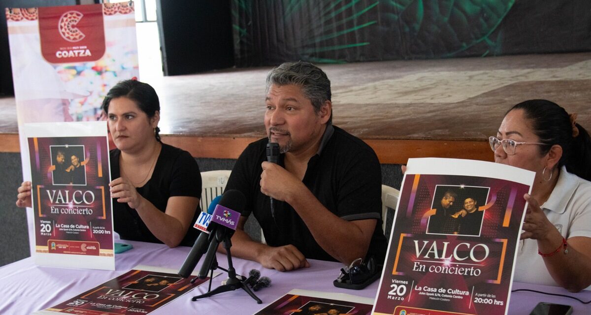 Invitan a noche bohemia con VALCO en Concierto en la Casa de Cultura de Coatzacoalcos