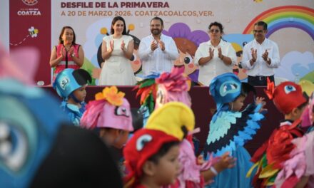 Magia, música y color en el ‘Desfile de Primavera 2026’ en Coatzacoalcos