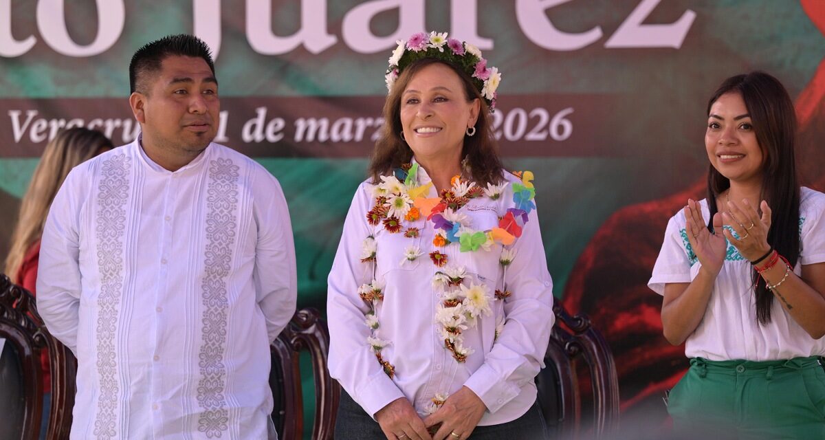 En aniversario de Juárez, Rocío Nahle anuncia rehabilitación carretera en la Huasteca
