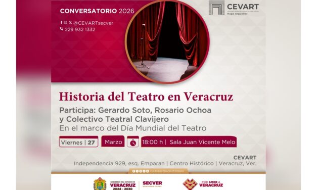Conoce la historia del teatro veracruzano en el CEVART Hugo Argüelles