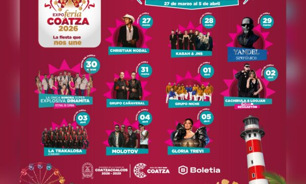 Expo Feria Coatza 2026, motor turístico del sur de Veracruz: SECTUR