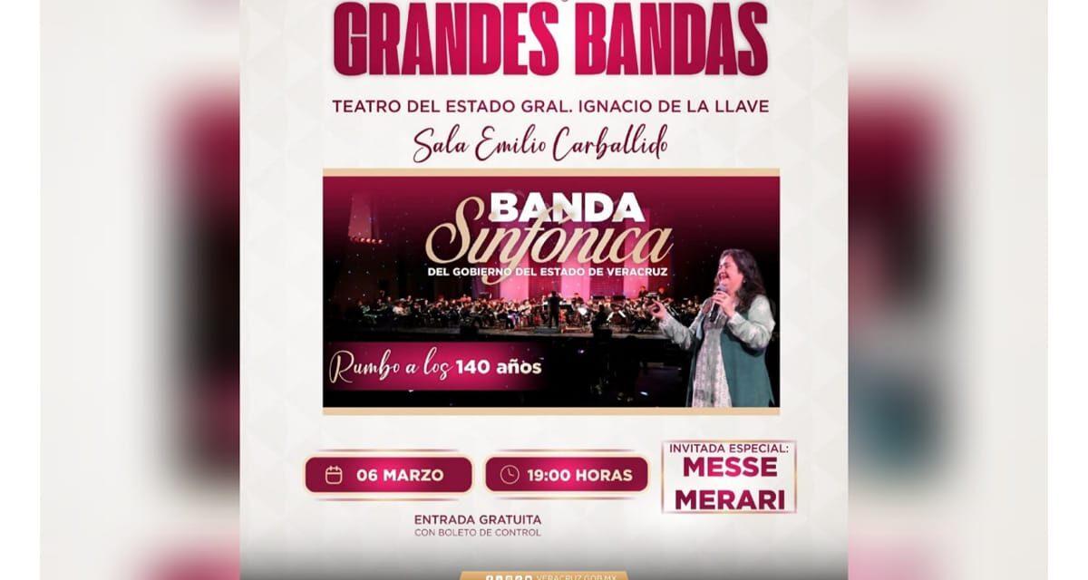 Invita SECVER a concierto Noche de Jazz en el Teatro del Estado