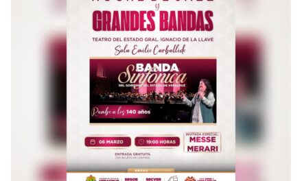 Invita SECVER a concierto Noche de Jazz en el Teatro del Estado