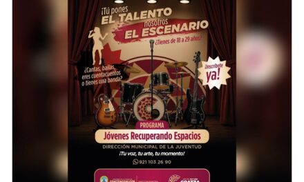 Coatzacoalcos lanza “Jóvenes Recuperando Espacios”: Un escenario para el talento local