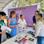 Feria Por la salud de todas acerca servicios médicos y orientación a mujeres