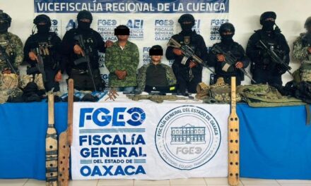 Veracruz y Oaxaca desarticulan casa de seguridad de célula delictiva