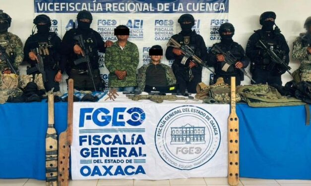 Veracruz y Oaxaca desarticulan casa de seguridad de célula delictiva