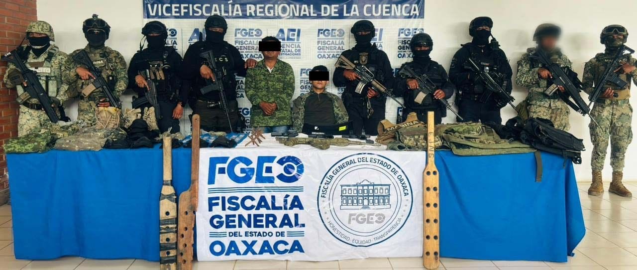 Veracruz y Oaxaca desarticulan casa de seguridad de célula delictiva
