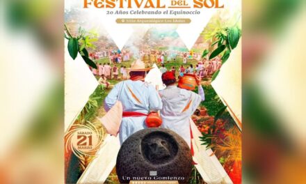 Invita SECTUR al Festival del Sol en el sitio arqueológico Los Ídolos