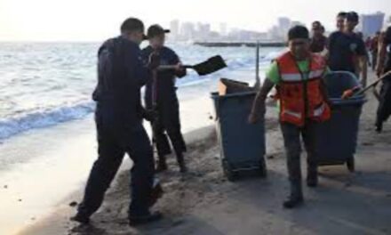 PROFEPA investiga posible contaminación por derrame de hidrocarburo en playas de Veracruz, reitera Rocío Nahle
