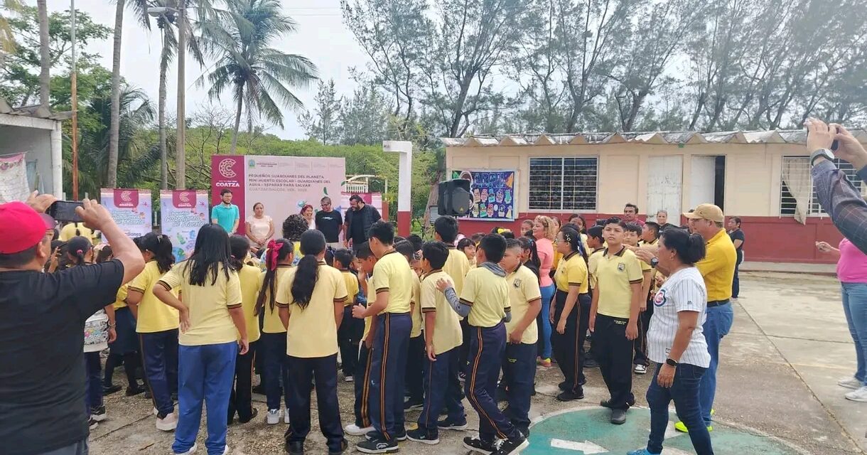 Ayuntamiento de Coatzacoalcos fomenta cultura ambiental infantil