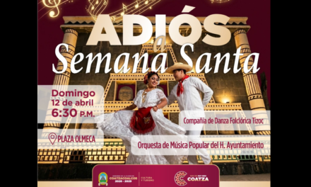 Coatzacoalcos despide la Semana Santa con gala folclórica y musical