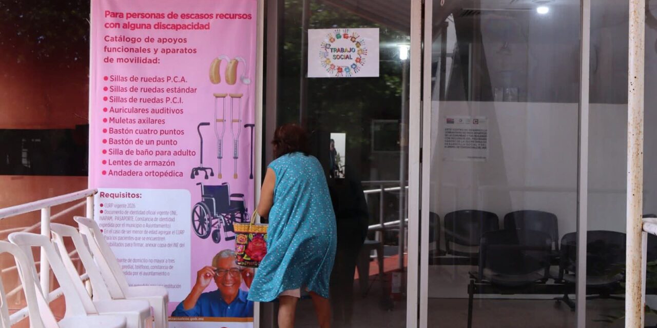 DIF Coatzacoalcos mantiene abierto el registro para entrega de apoyos de movilidad 2026