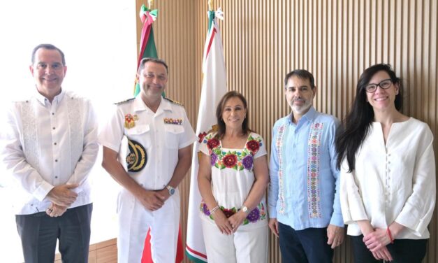 Gobernadora Rocío Nahle se reúne con embajador de España