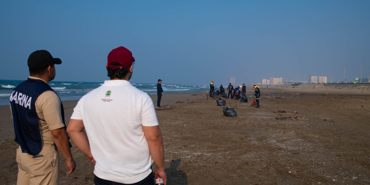 “La playa está limpia”: supervisa Pedro Miguel Rosaldo la costa de Coatzacoalcos ante inicio de la Semana Santa 2026