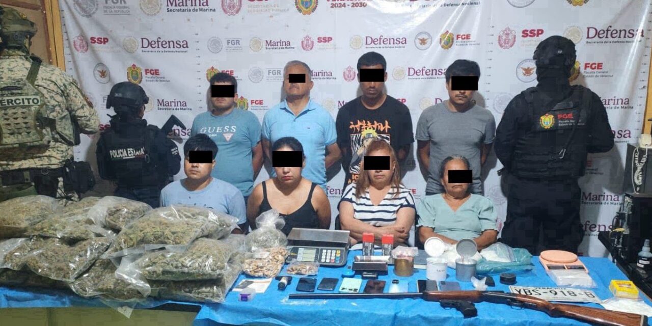 SSP detiene a 82 personas y rescata a 14 en Veracruz