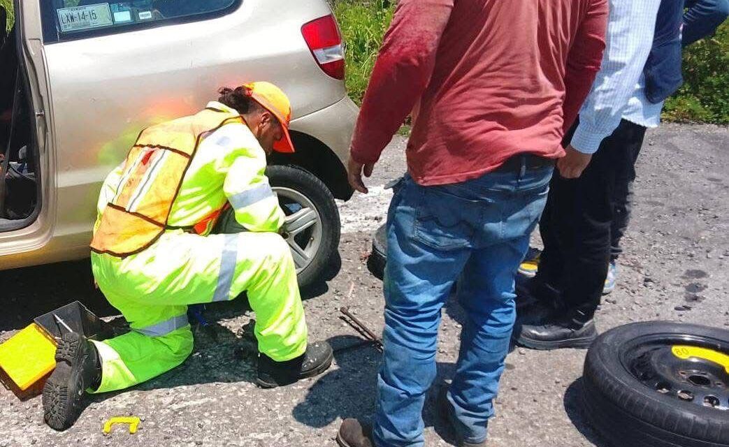 Concluye con éxito Programa de Auxilio Vial en Carreteras Federales de Veracruz