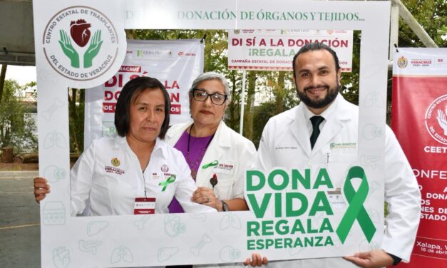 Promueve Salud capacitación y conciencia sobre donación de órganos y tejidos