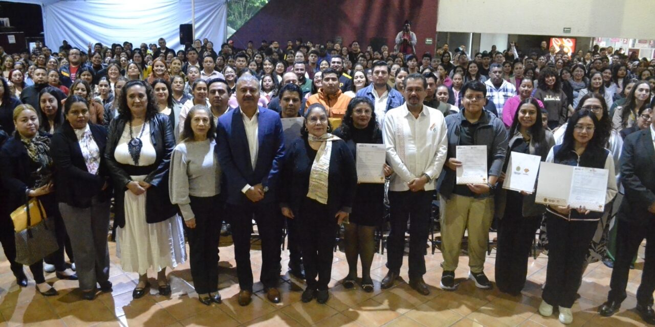 Con transparencia e imparcialidad, SEV entrega 404 plazas y órdenes de presentación