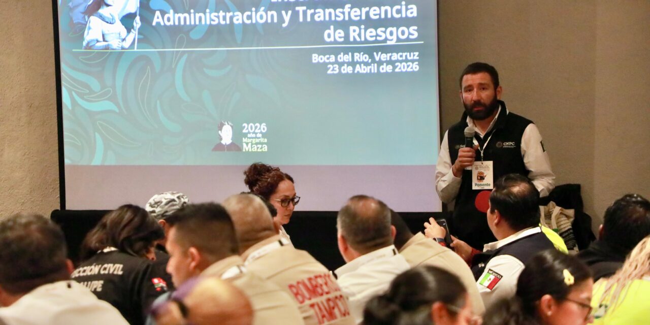 Veracruz prepara a nuevos directores municipales en protección civil