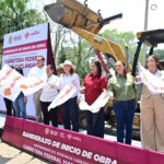 Quien hable mal de Veracruz no tiene cabida, advierte Gobernadora al iniciar obra en Cuitláhuac
