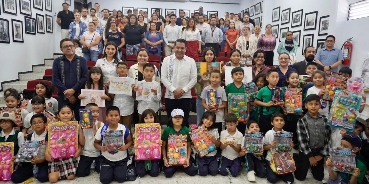 Con Segundo Concurso de Dibujo, reconoce STPSP creatividad y visión de la niñez