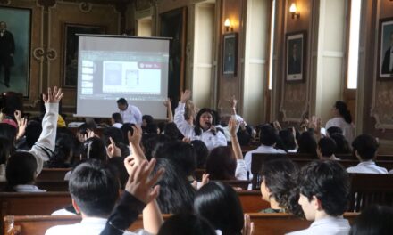 Promueve SEV uso consciente de redes sociales entre estudiantes de bachillerato