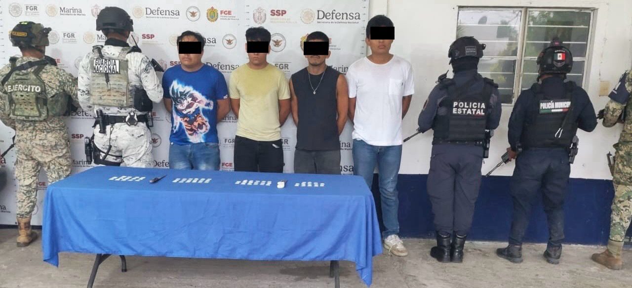 SSP detiene a 34 personas y asegura al menos 228 dosis de presunta droga al inicio de semana