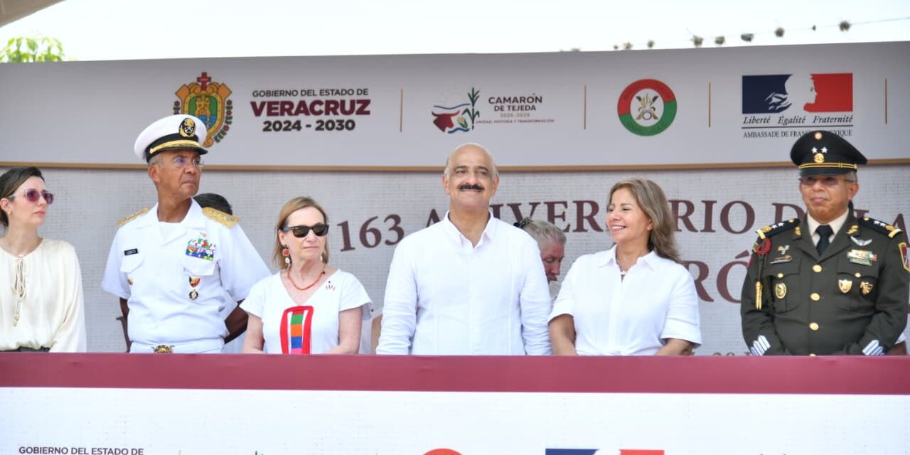 Conmemora Gobierno de Veracruz el 163 aniversario de la Batalla de Camarón