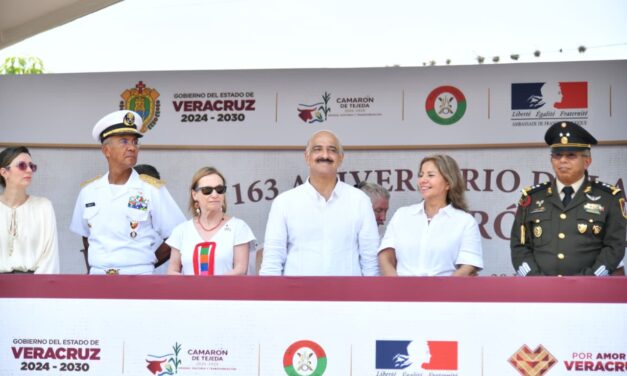 Conmemora Gobierno de Veracruz el 163 aniversario de la Batalla de Camarón