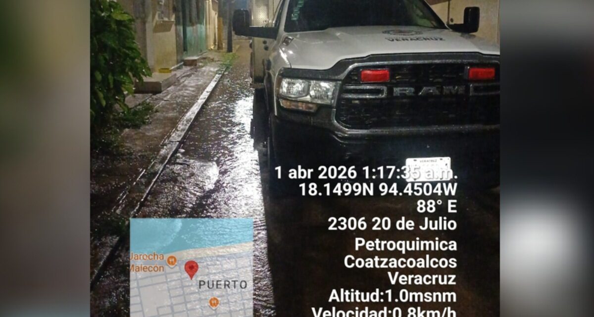 Atiende Gobierno de Coatzacoalcos más de 10 servicios por lluvias tras tormenta nocturna
