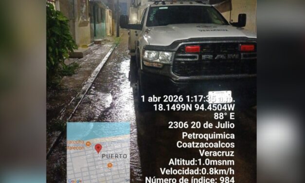 Atiende Gobierno de Coatzacoalcos más de 10 servicios por lluvias tras tormenta nocturna