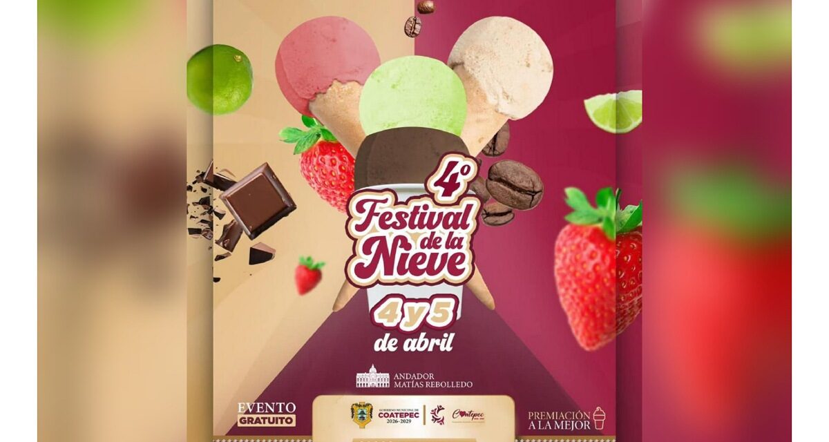 Coatepec vive la Semana Santa con la Feria de la Nieve y el Festival de la Orquídea