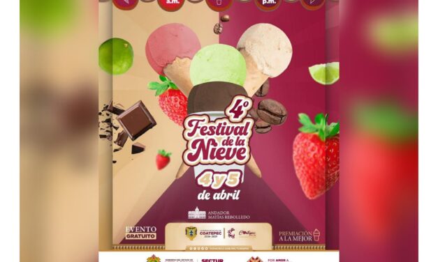 Coatepec vive la Semana Santa con la Feria de la Nieve y el Festival de la Orquídea