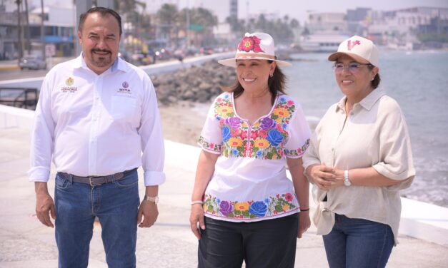 Veracruz llega con saldo blanco al arranque de los días de mayor afluencia de Semana Santa: Rocío Nahle