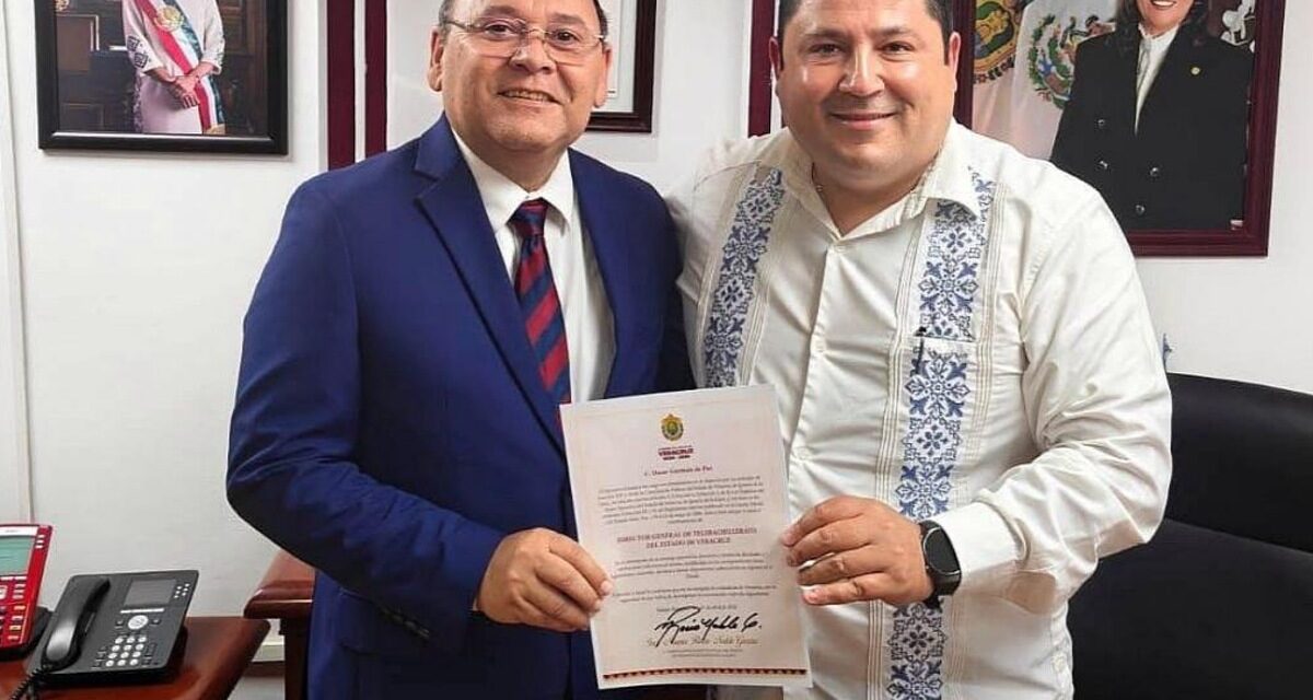 Ajustes en SEV, designa gobernadora Rocío Nahle a Óscar Guzmán de Paz titular del TEBAEV