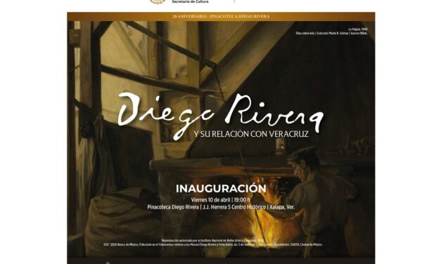 Llega por primera vez a Veracruz colección del INBAL sobre Diego Rivera