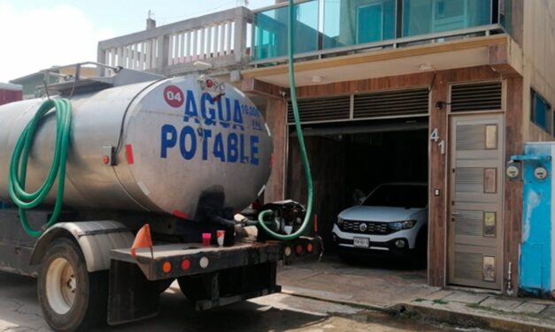 Se restablecerá servicio de agua en colonias del poniente en un lapso de 48 a 72 horas