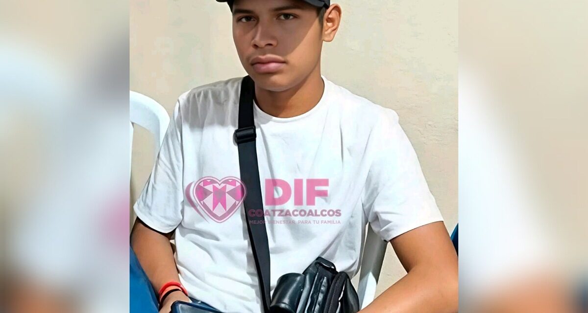 DIF Coatzacoalcos pide ayuda para localizar a Erik Javier, joven de 18 años desaparecido en Cosoleacaque