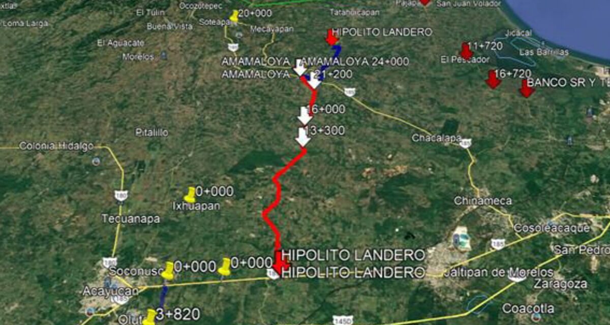 Iniciará SICT construcción de camino artesanal en la Sierra de Soteapan