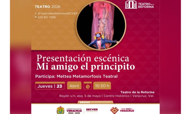 Mi amigo el principito llega con función gratuita en el Teatro de la Reforma