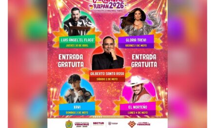 Todo listo para el Carnaval Tuxpan: grandes artistas y diversión para toda la familia